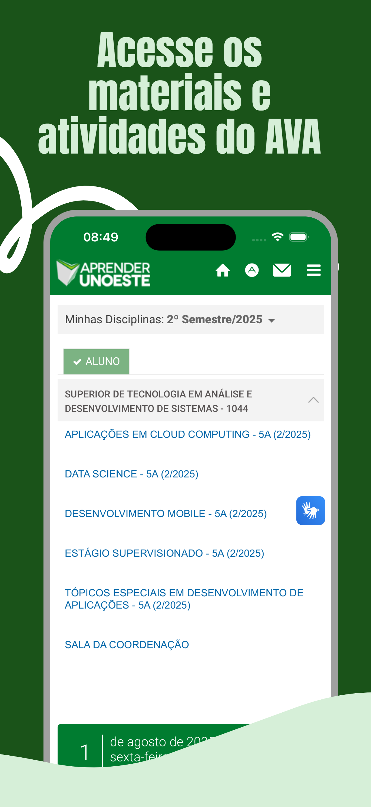 Aplicativo da Unoeste