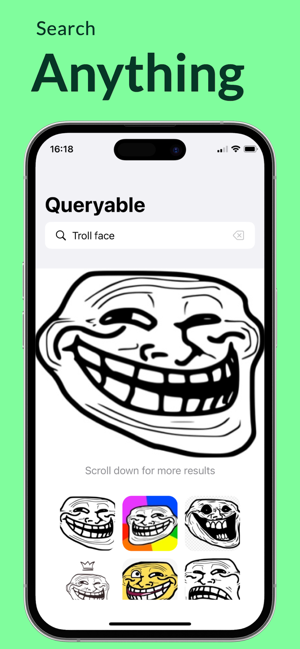 Queryable - Photo Search App Screenshot