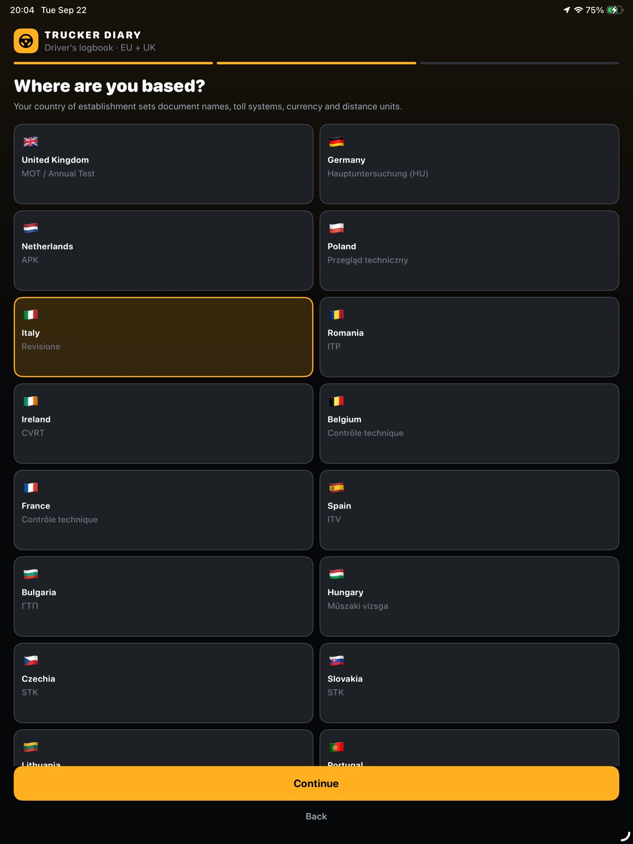 Screenshot 12 of Trucker Diary