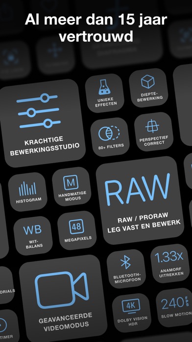 ProCamera RAW & HDR Camera App App Store preview screenshot 9