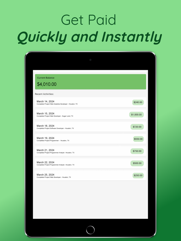 Workz360 iPad screenshot 3 - Productivity app