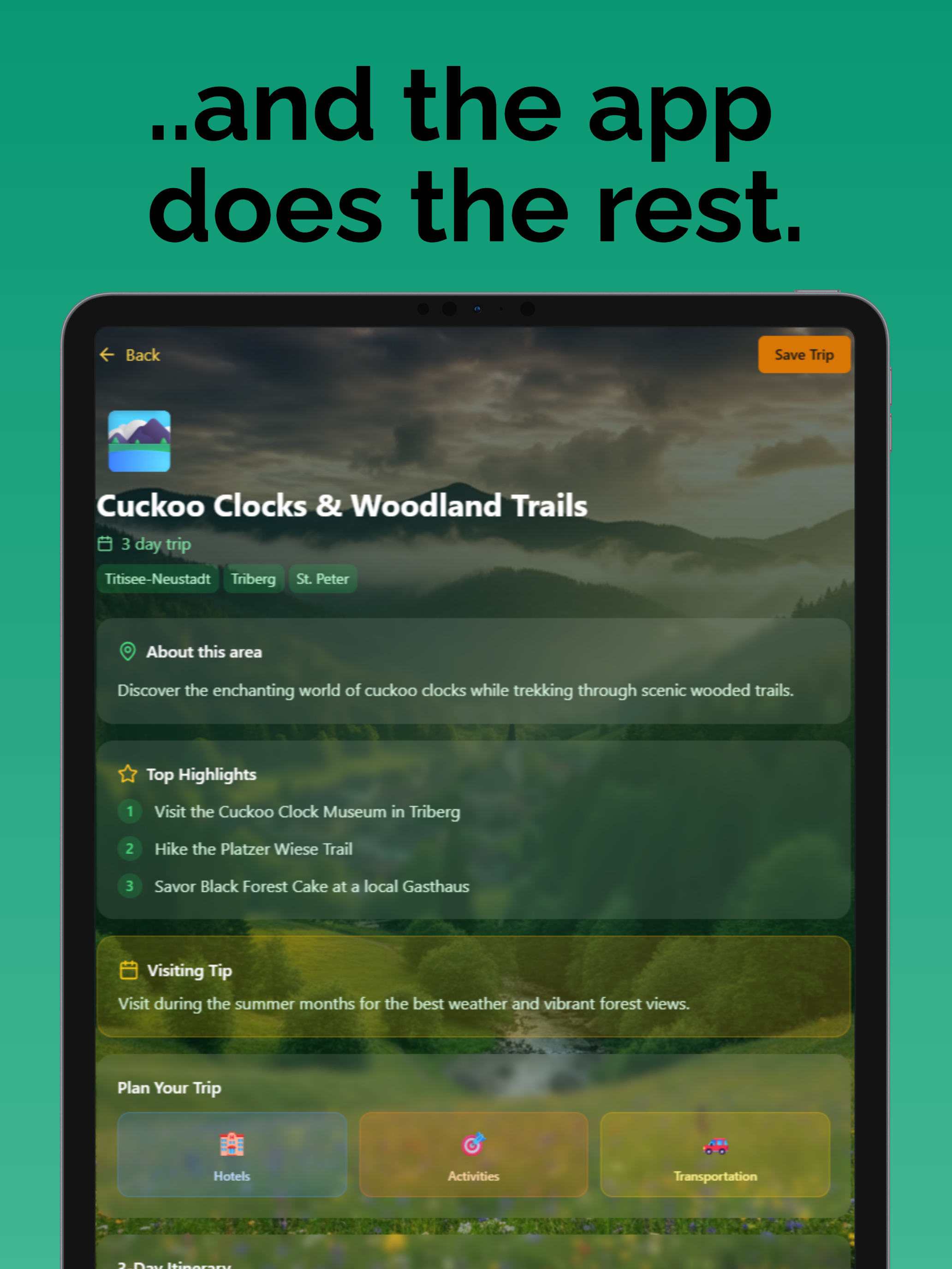 Black Forest Guide - Trip Plan screenshot 9