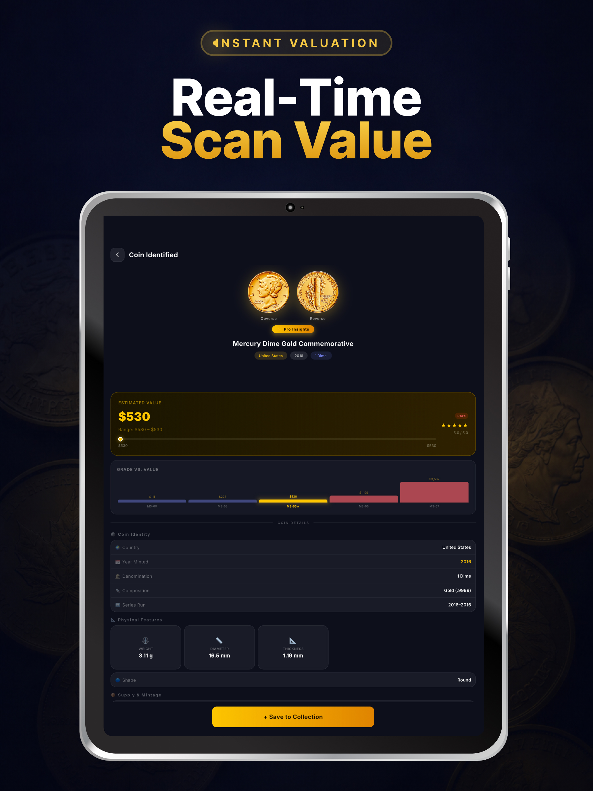 Coin Gauge: Coin Identifier screenshot 9