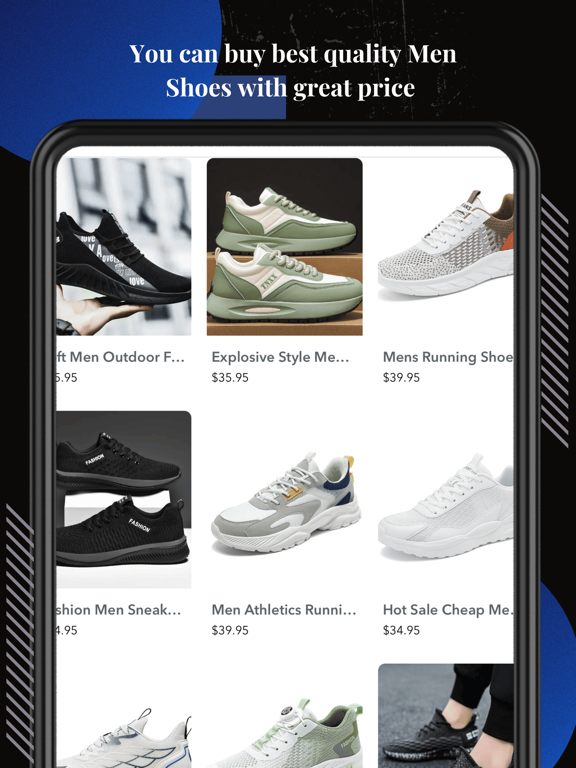 Discount Men's Shoe Store iPad screenshot