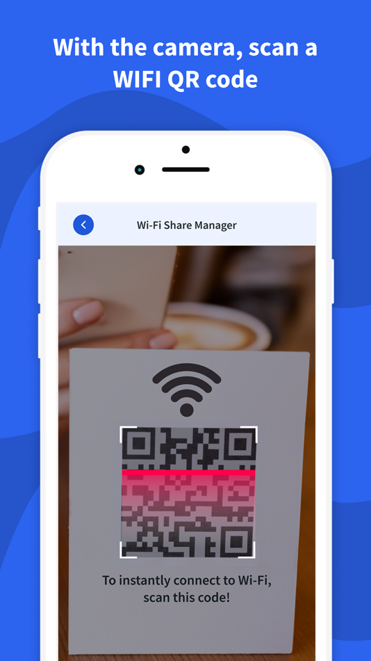 #1. Wifi Share Manager - Wifi QR (iOS) Oleh: Nikhil Viradiya