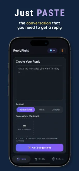 Reply Right: AI replies screenshot 2
