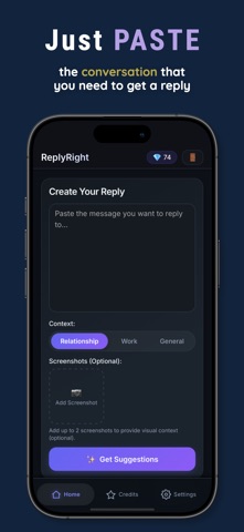 Reply Right: AI replies Screenshot 2 of 4