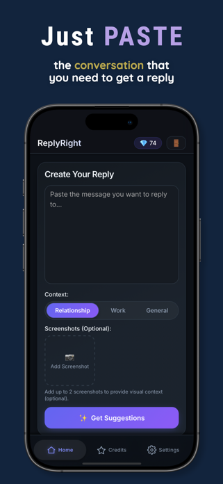 Reply Right: AI replies Screenshot 2 of 4