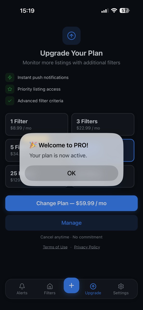 iPhone screenshot
