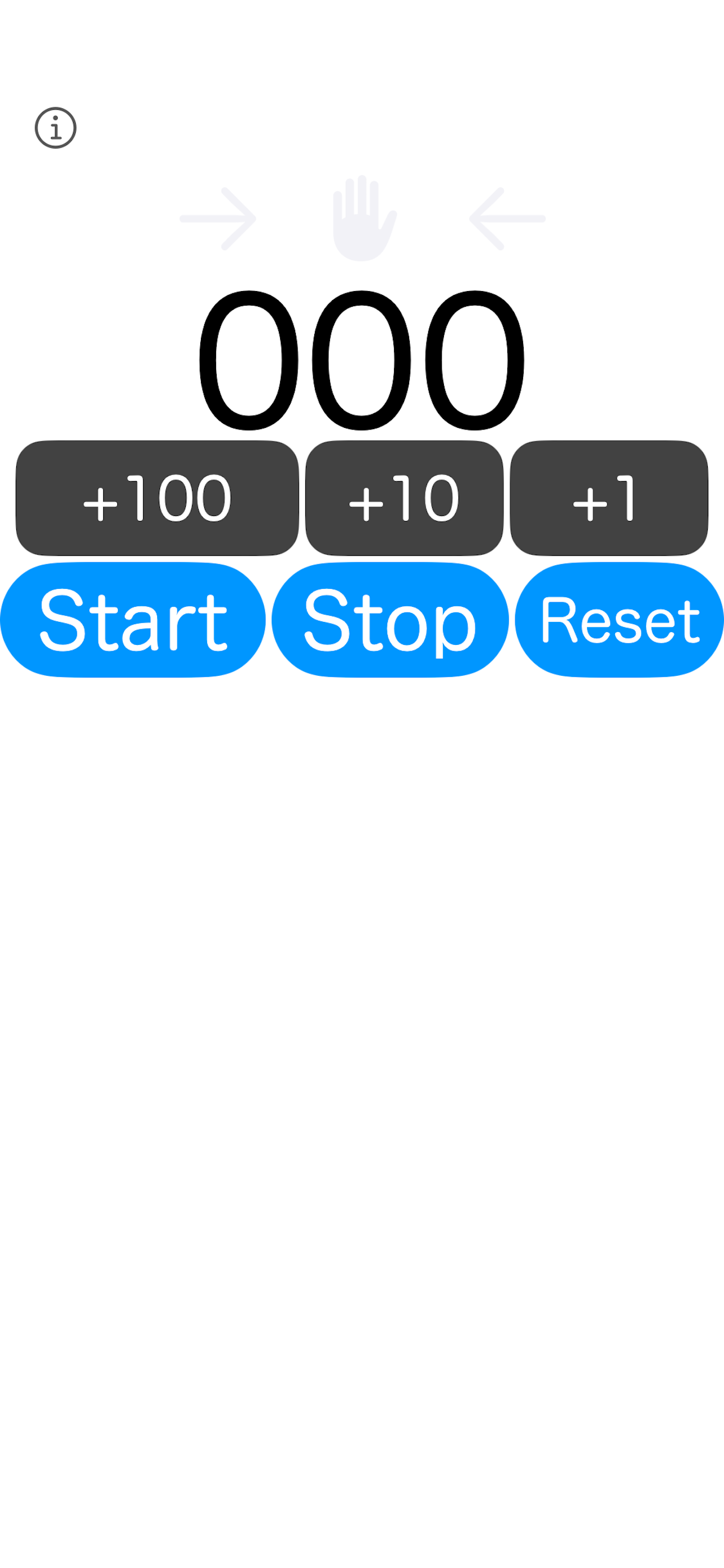 Touchless Countdown