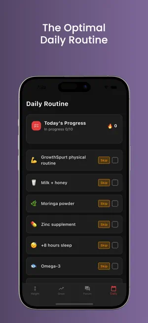 Growth Spurt: Get Taller screenshot 1