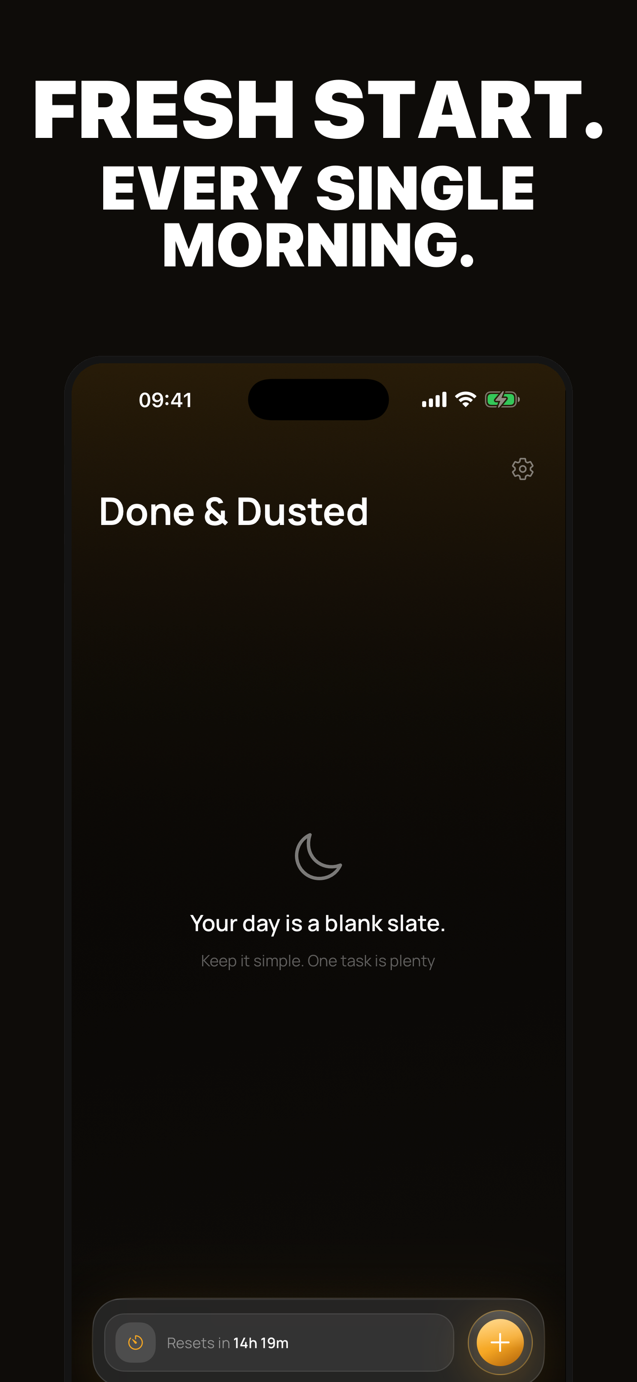 Done & Dusted: Daily Reset