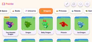 Painto: 3D & 2D Kids Coloring screenshot 2