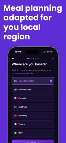Meal Planner AI : Global screenshot