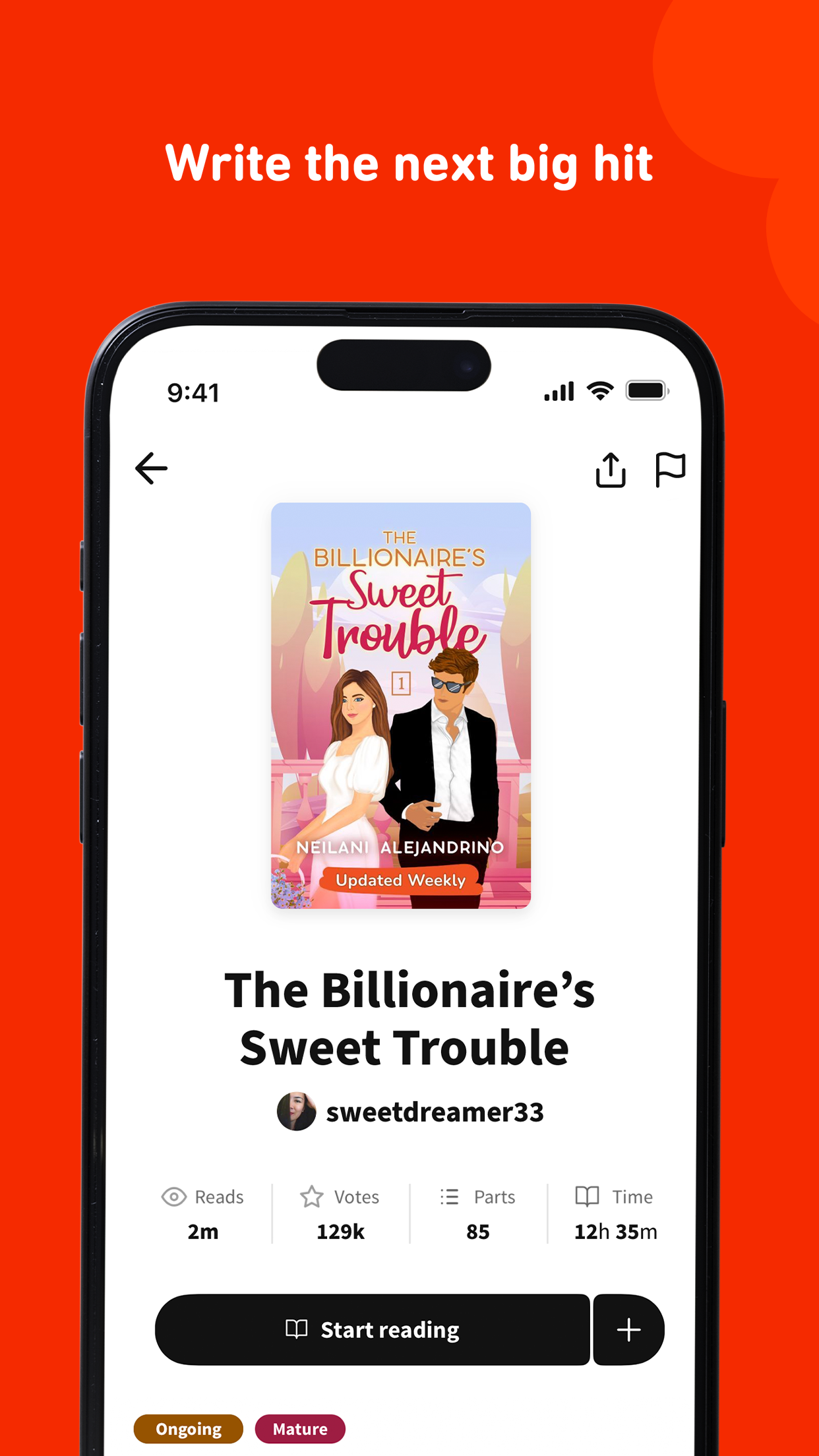 Wattpad - Read & Write Stories screenshot 4