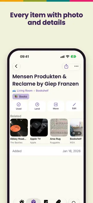Spullio: AI Home Inventory screenshot 2