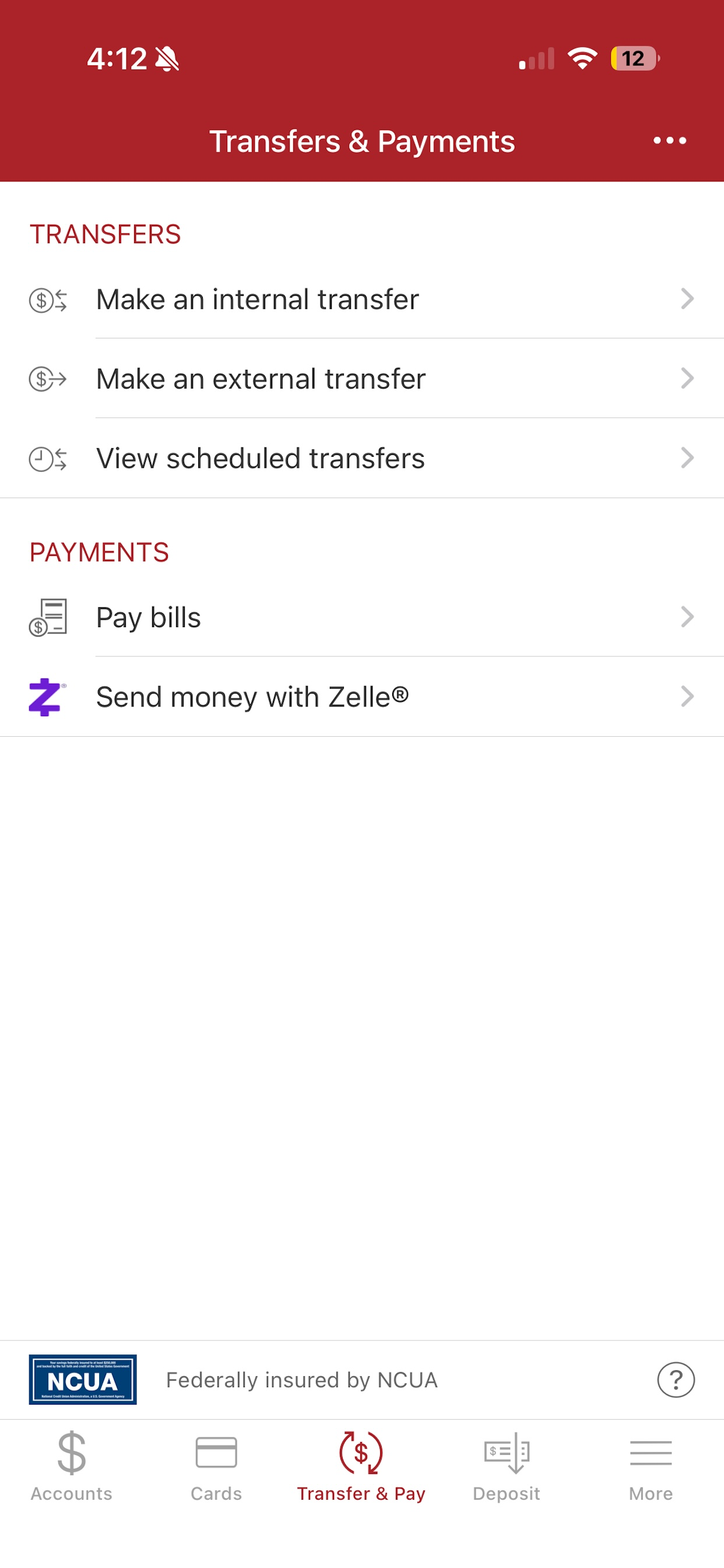 Carolina FCU screenshot 4
