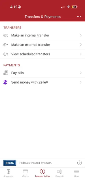 Carolina FCU screenshot 4