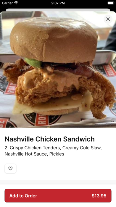 Woodside Roadhouse iPhone screenshot 4 - Food & Drink app