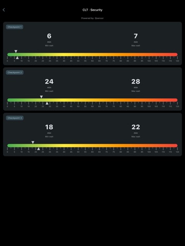 Charlotte Douglas Airport iPad screenshot