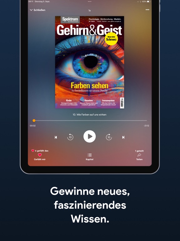 Screenshot #6 pour Fliegenglas - Hörbücher