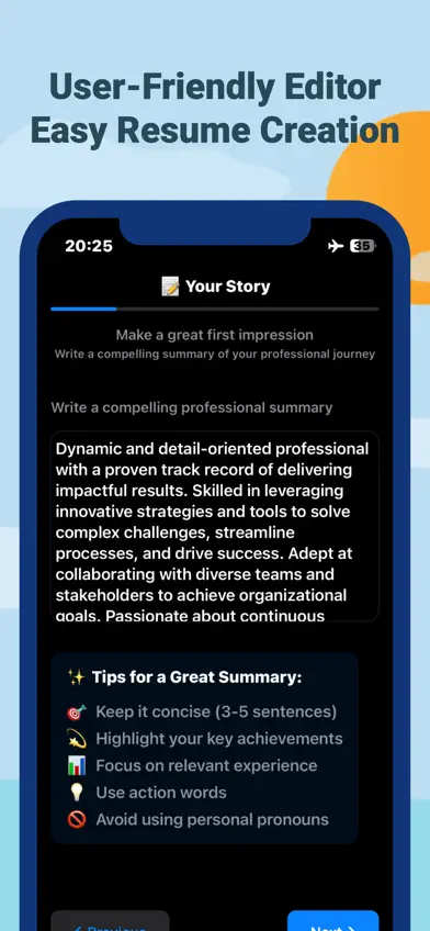 PDF Resume Maker - ResuFlex screenshot 4