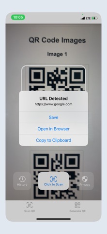 Scanner - Scan QR Code Screenshot 3 of 6