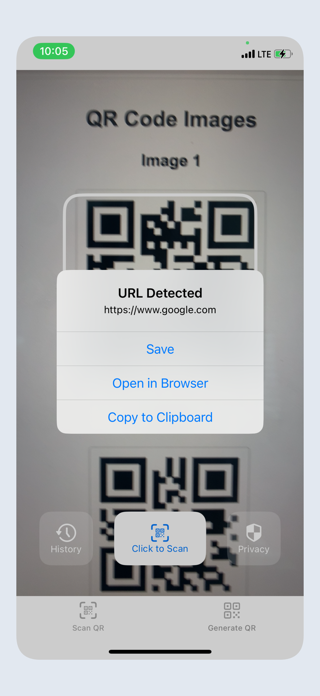 Scanner - Scan QR Code Screenshot 3 of 6