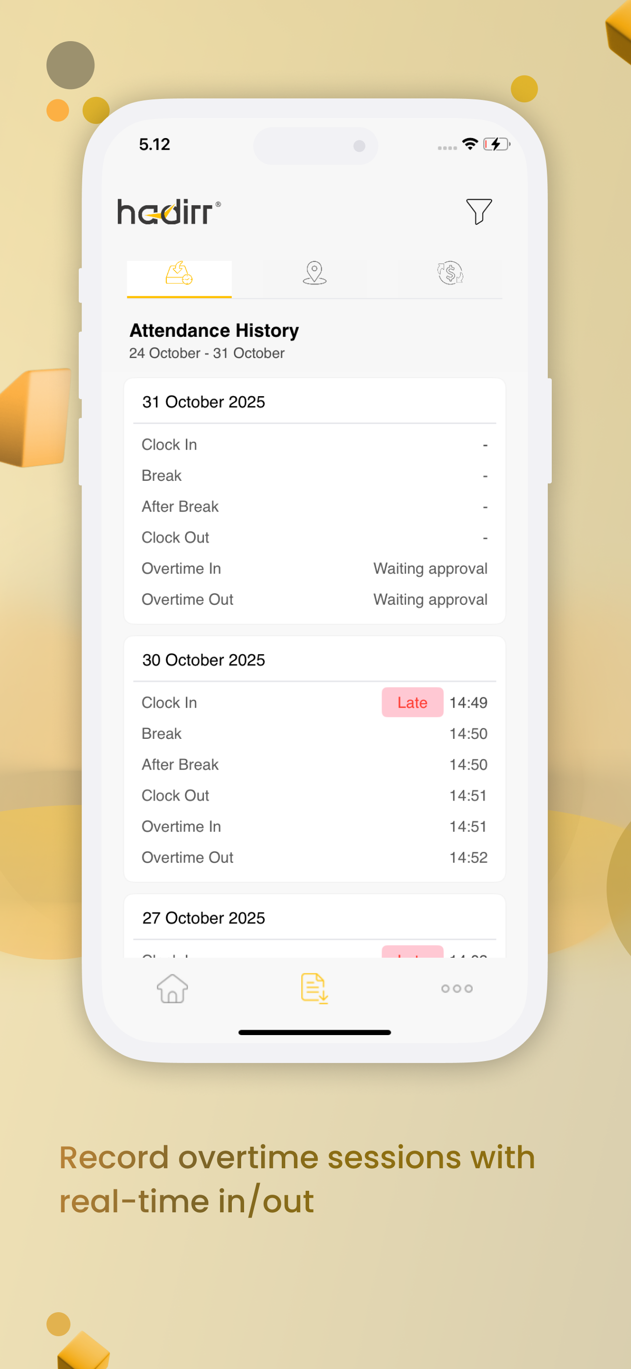 Hadirr screenshot 4