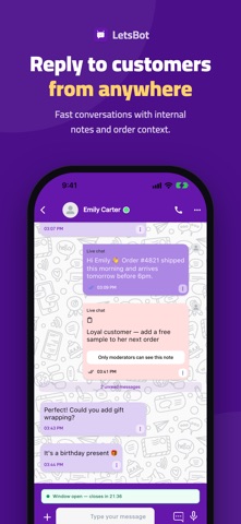 LetsBot - Business Inbox Screenshot 2 of 5