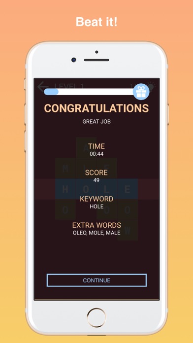 Wordis — guess up crossword Screenshot