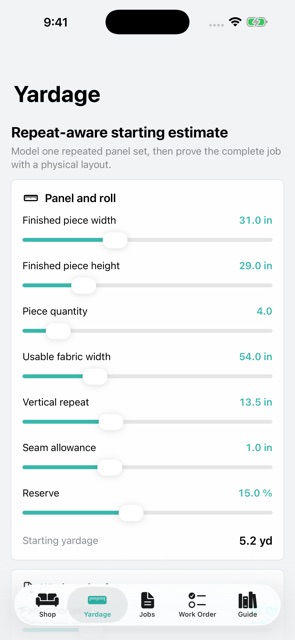 Tackdraft: Upholstery Jobs screenshot 3