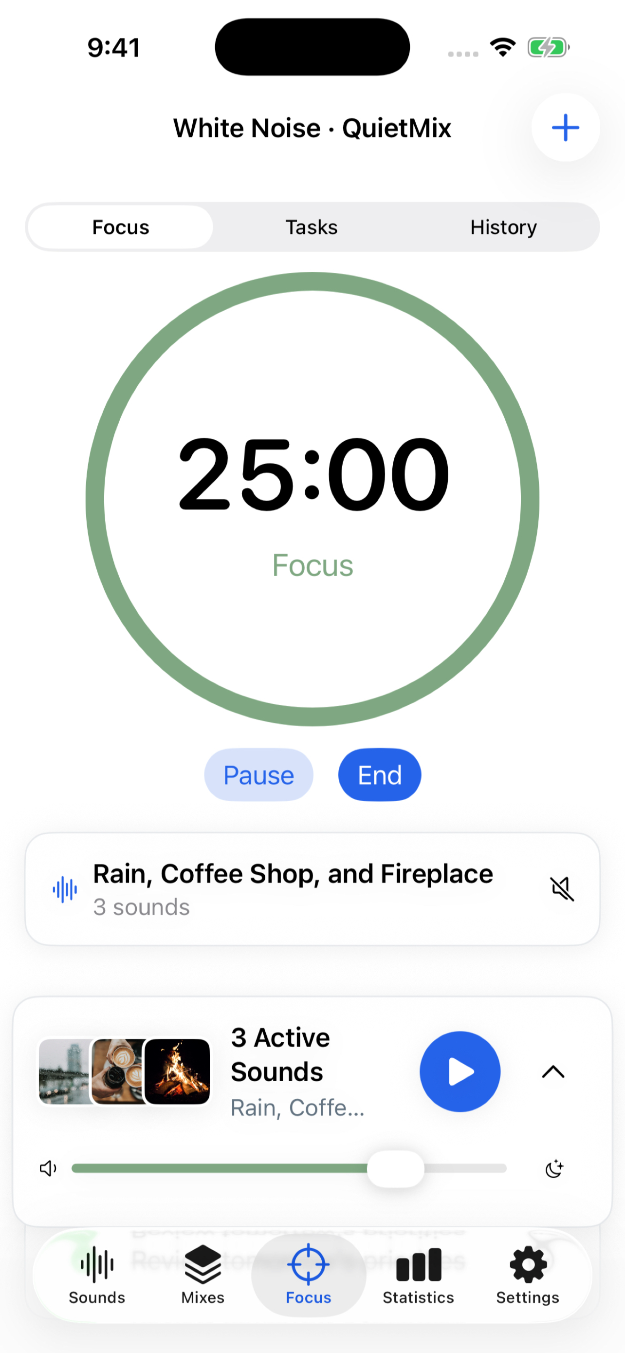 White Noise · QuietMix screenshot 3