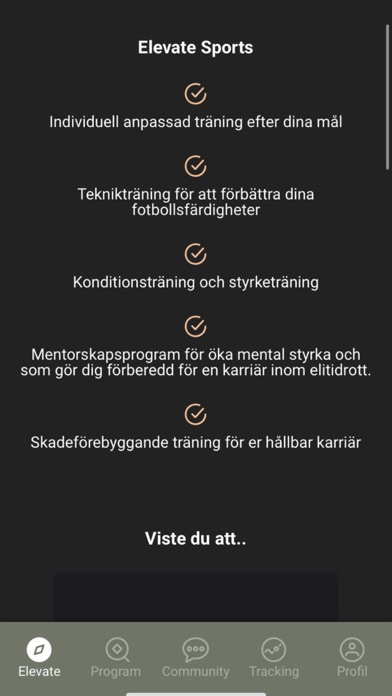 Elevate Sports Academy Screenshot