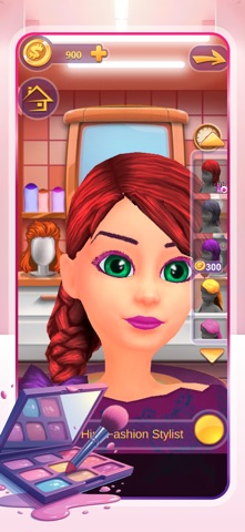 Fashion design & dress-up game iPhone screenshot
