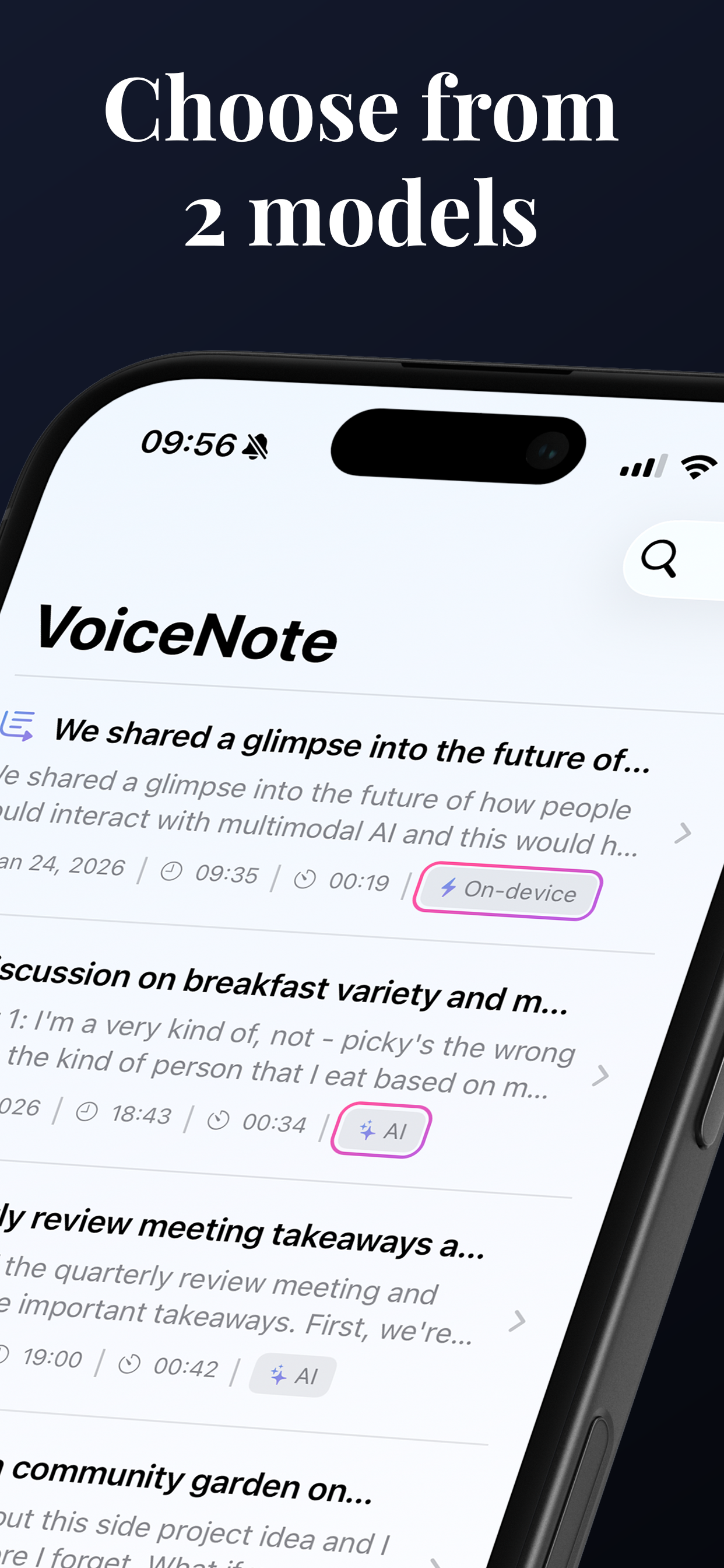 VoiceNote: Speech to Text screenshot 3