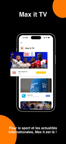 Orange Max it - Côte d'Ivoire App Store preview screenshot 4
