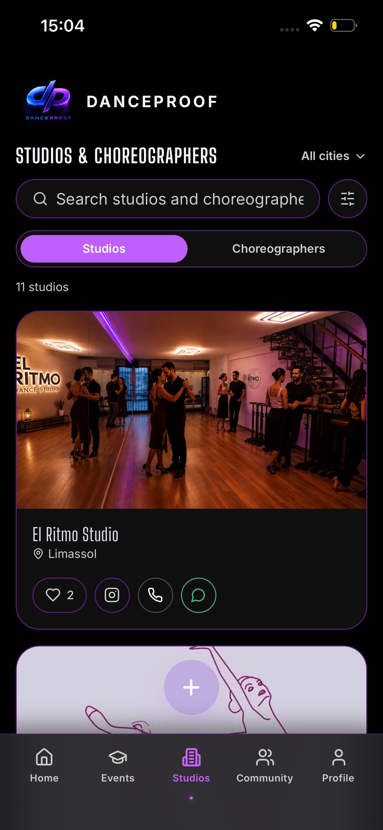 Screenshot 4 of DanceProof: All Dance Events