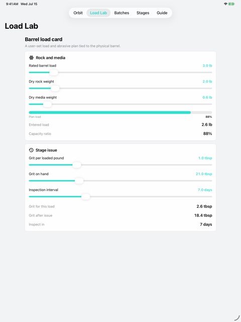 Gritorbit: Tumbler Log screenshot 4
