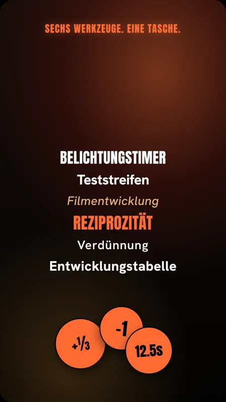 Safelight: Dunkelkammer-Timer screenshot 3 of 6
