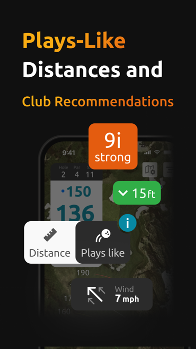 15th Club Golf GPS Rangefinder Screenshot