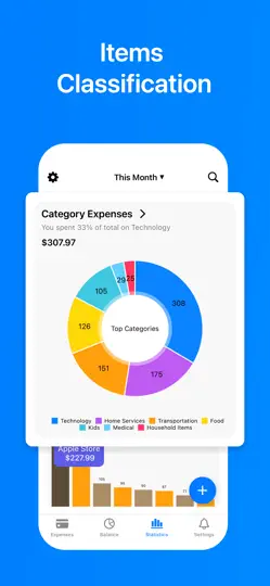 Screenshot von Expense Track: AIxpense auf dem iPhone 6