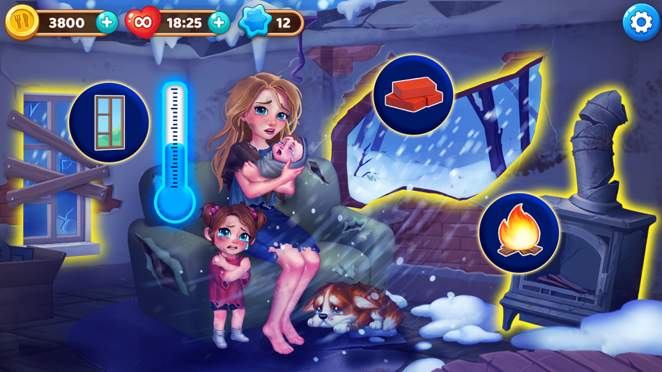 #5. Manor Cafe - Match 3 Puzzle (iOS) 由: Gamegos Teknoloji A.S.