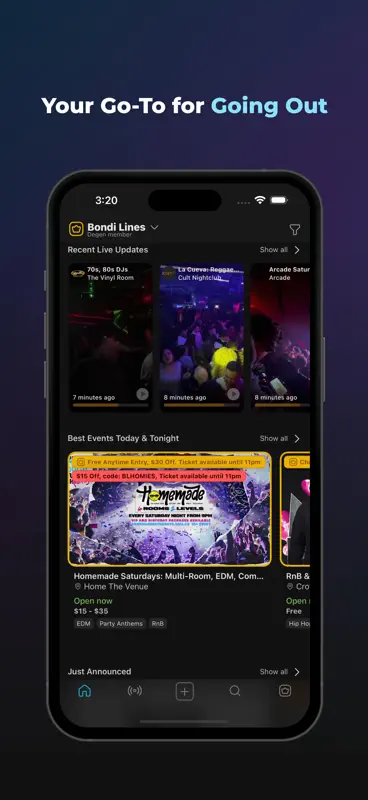 LINES Your Go-To For Going Out screenshot 1 of 9