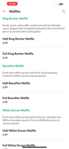 Flakes Desserts Screenshot 3 of 4