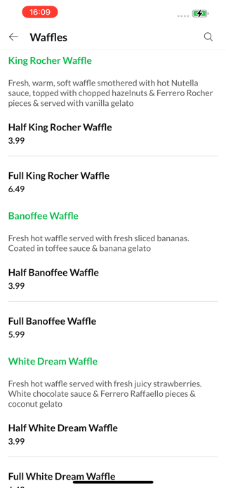 Flakes Desserts Screenshot 3 of 4