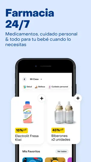 Captura de pantalla de Rappi - Pide Todo En Minutos en iPhone 6