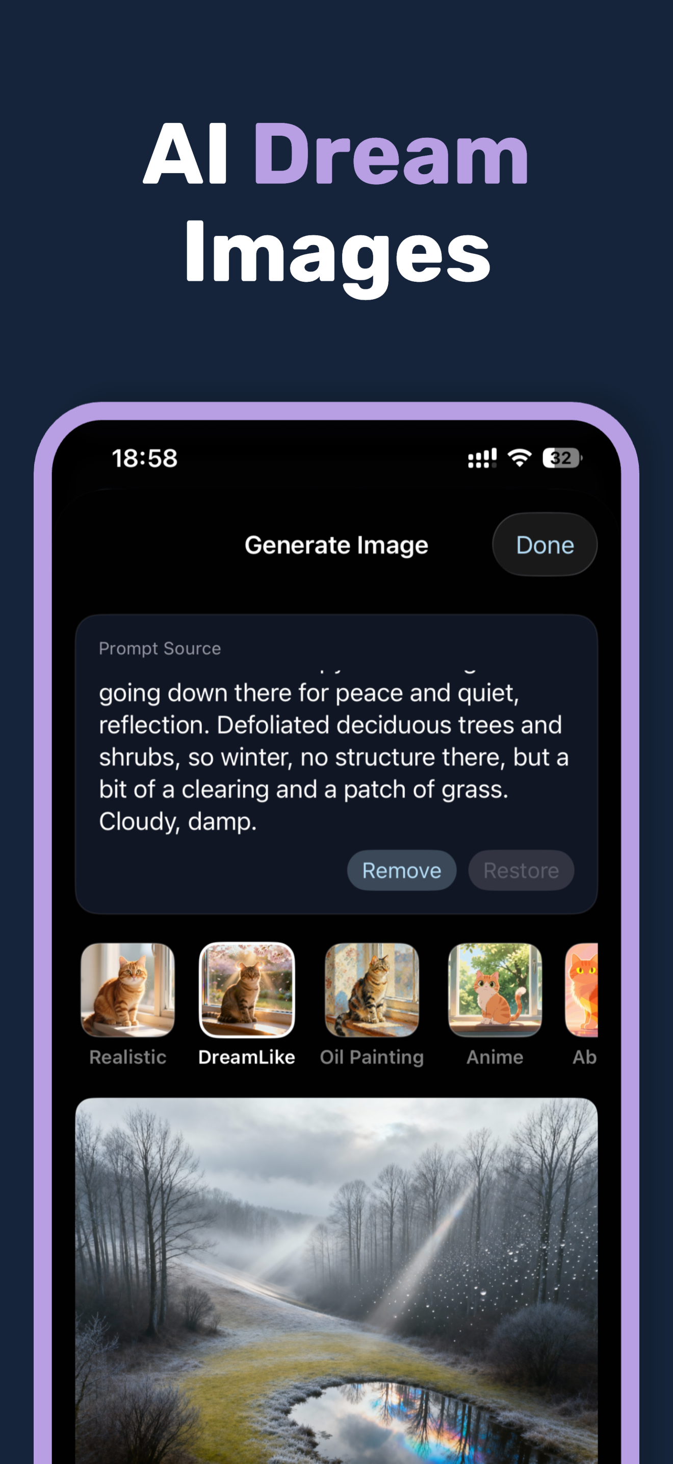 Dreamtide: AI Dream Journal