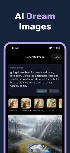 Dreamtide: AI Dream Journal screenshot 3