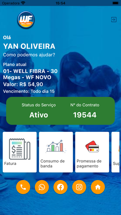 Screenshot #2 pour Well FIbra